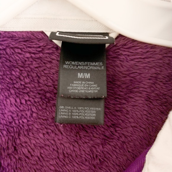 Northface Fuzzy Purple Jacket - Picture 5 of 6